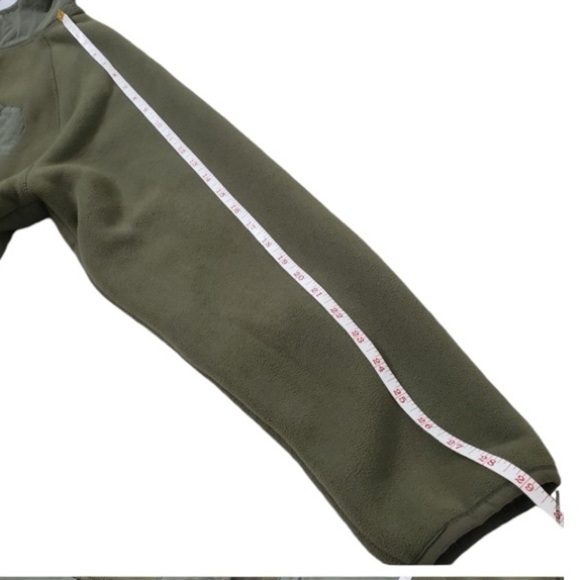 Te Verde green button down fleece jacket size large - Picture 8 of 9